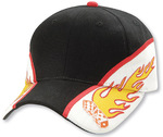 4312 - Flaming Dice Cap