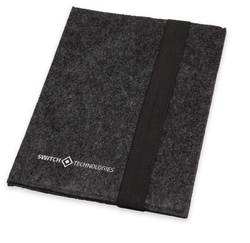 GR2127 - Felt iPad Holder, Dark Grey