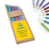 LRL1906 - Metallic Full Length Colouring Pencils PK10