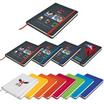 LRL5087 - Venture A5  PU Notebook with Elastic Closure