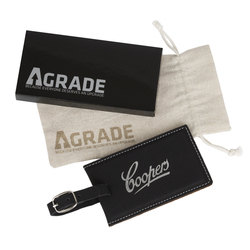 EXR102 - Agrade Leatherette Luggage Tag