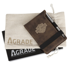 EXR105 - Agrade Leatherette Note pad
