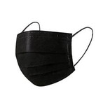 BDFM - Black Disposable Surgical Style Face Mask