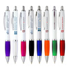 WPP08 - Allegra White Plastic Pen