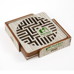 MDCF - Eco MDF Coaster Set with optional Flat Holder 